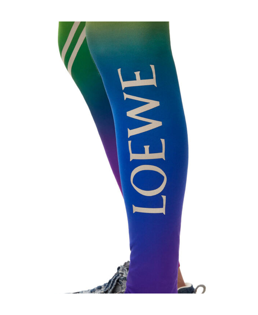Loewe Rainbow Leggings In Multicolor