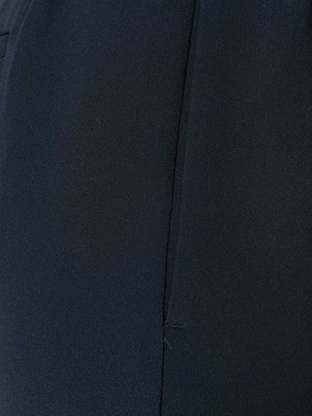 Brunello Cucinelli Tapered Cropped Trousers In Black