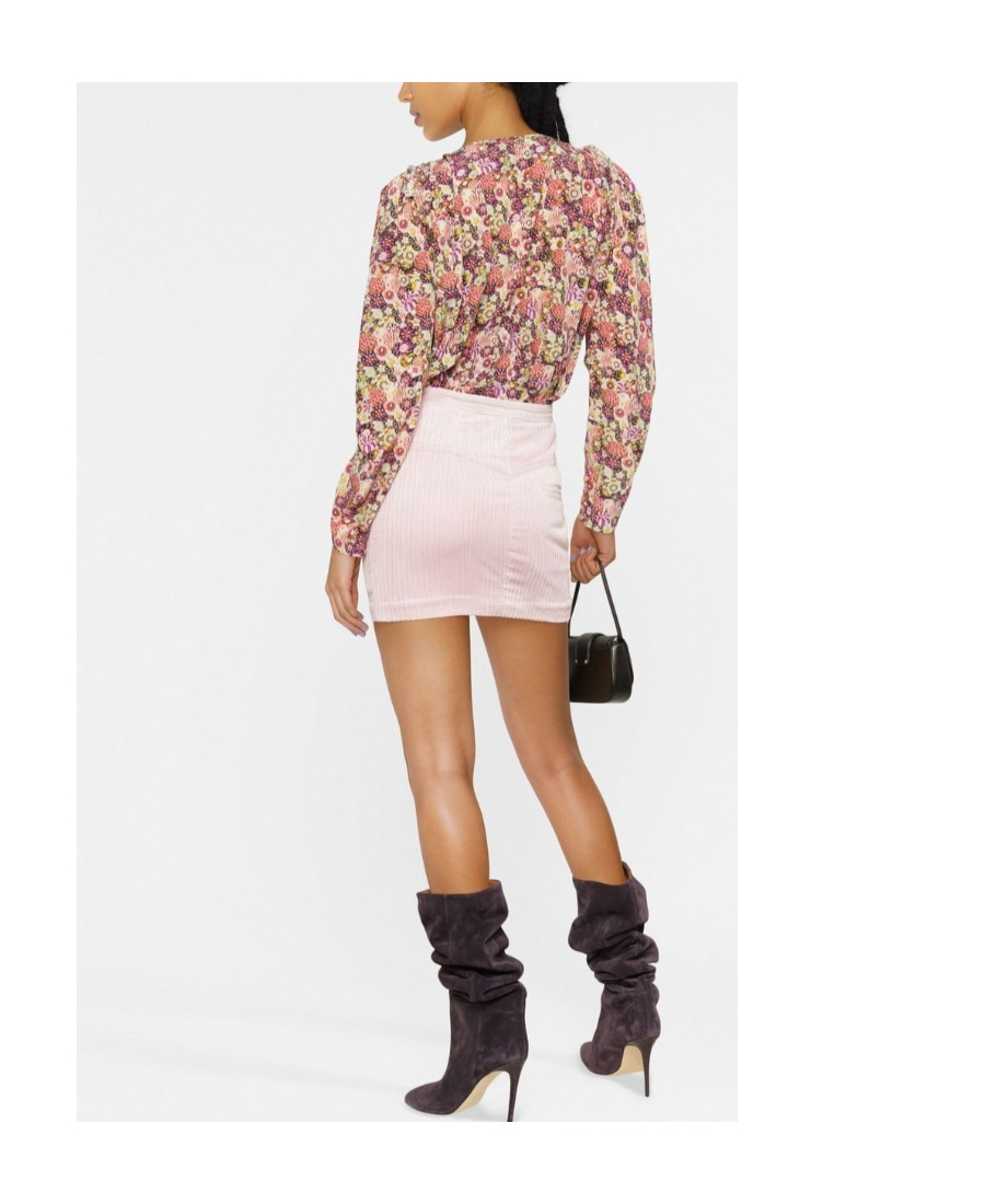 ISABEL MARANT CORDUROY MINI SKIRT 