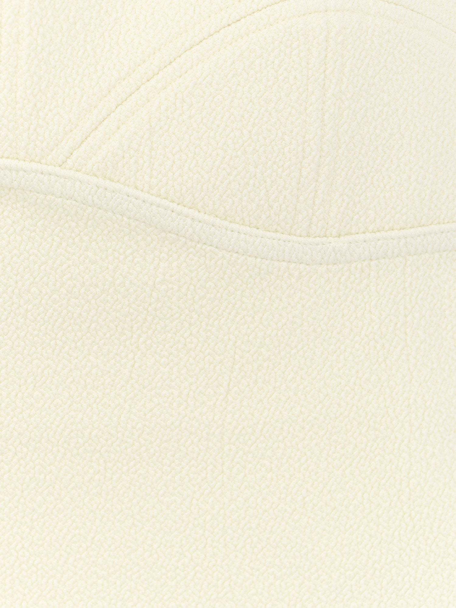 Bottega Veneta Textured Sleeveless Bustier Bodysuit In Neutral