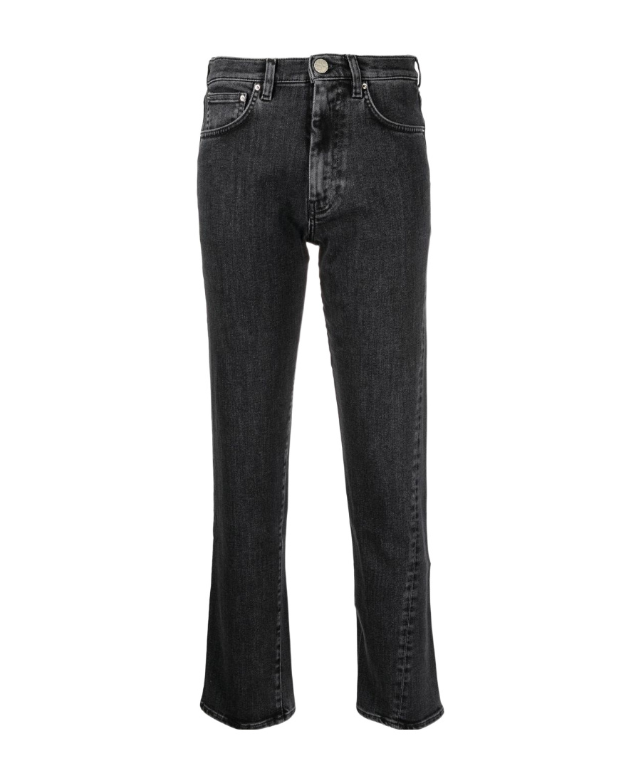 Totême Toteme Women Organic Cotton Denim Jeans In Black