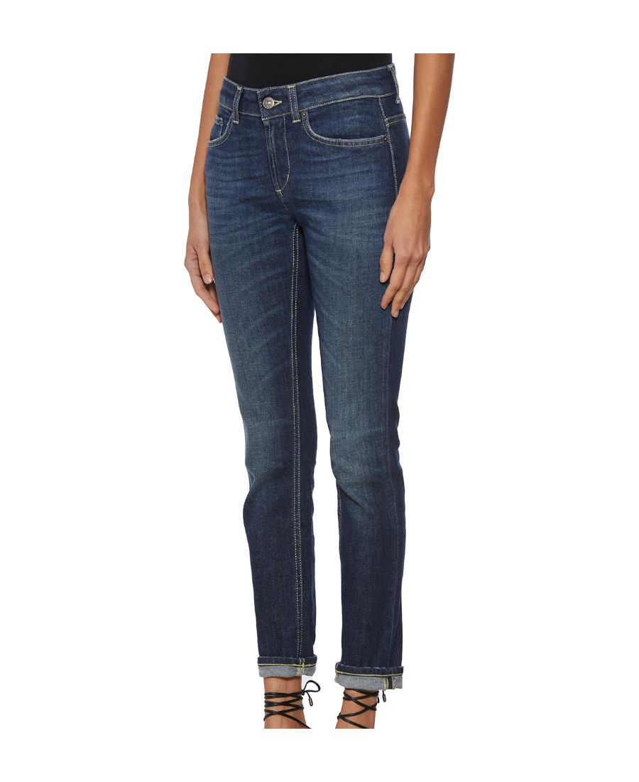 Dondup Mod.monroe Denim Jeans In Black