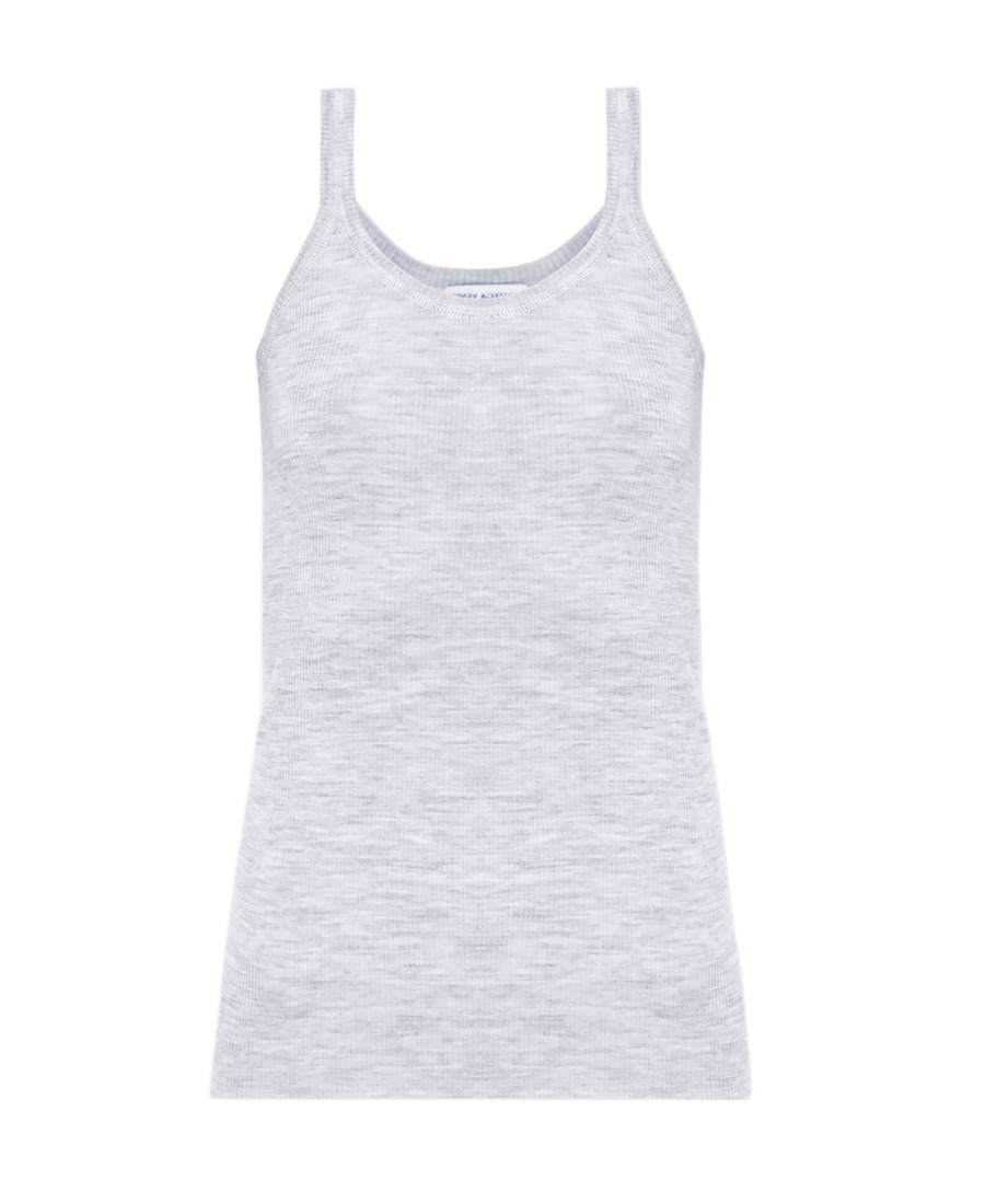 Bottega Veneta Logo Vest In White