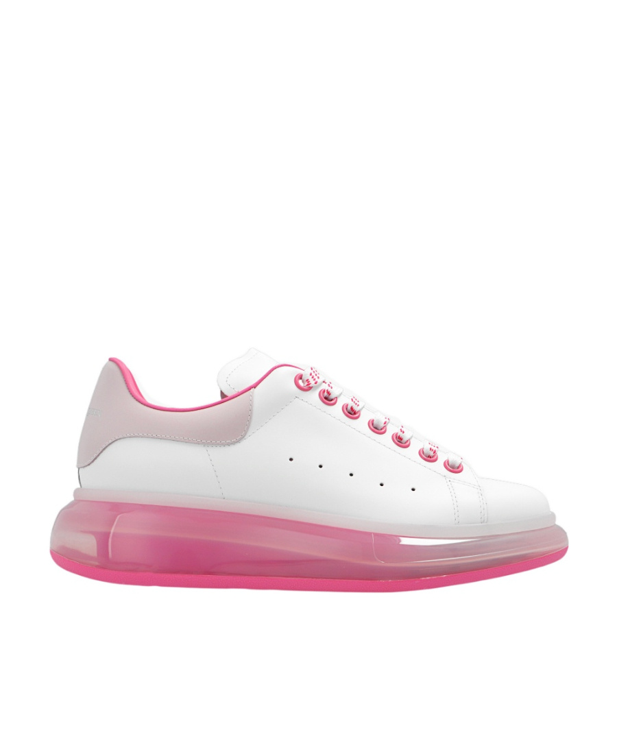 Alexander Mcqueen Gradient-effect Oversized Sneakers In White