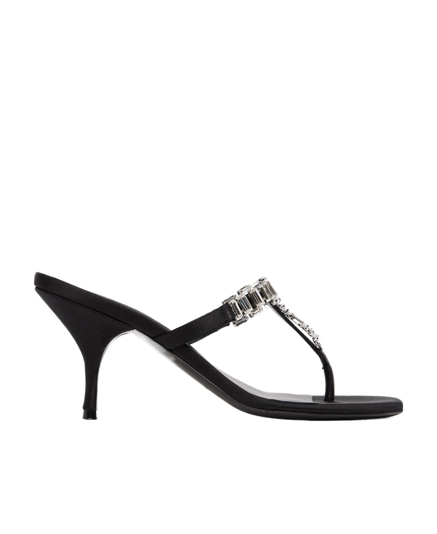 MAGDA BUTRYM CRYSTAL HIGH-HEELED SANDALS
