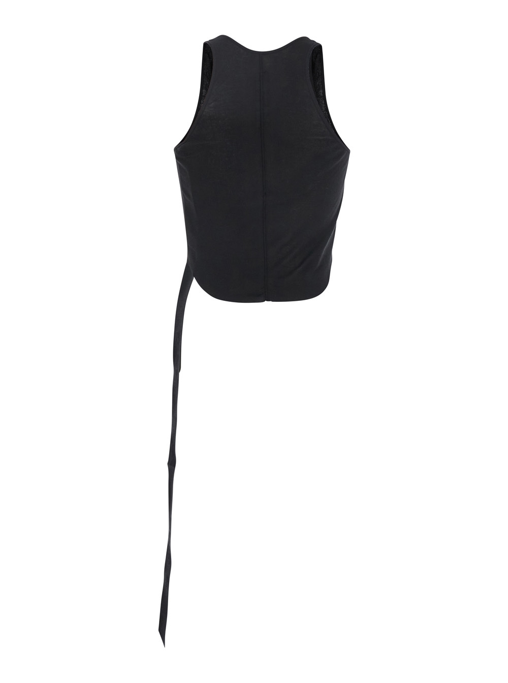 Shop Rick Owens Drkshdw Cropped Tank Top In Black