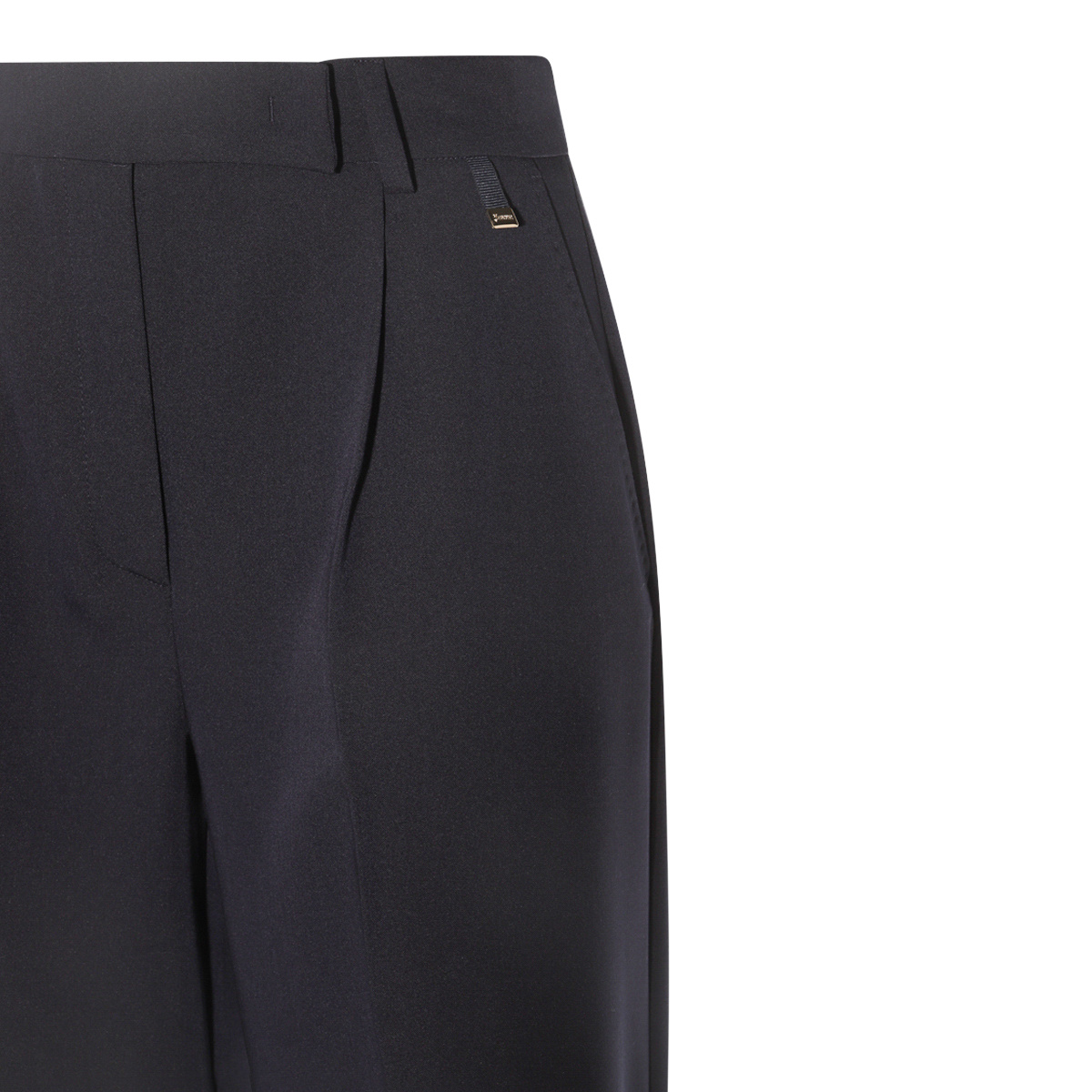 Herno Wide-leg Trousers In Black