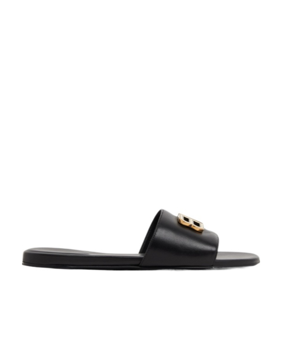 Balenciaga Women's Groupi Sandal In Black In Black