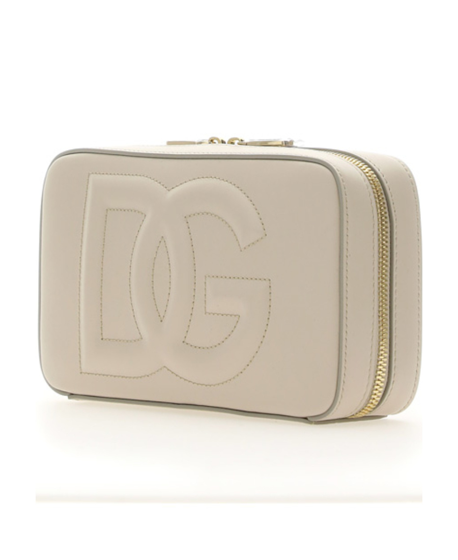 Dolce & Gabbana Borsaspalla-tracolla Vitello L Avorio In Nude