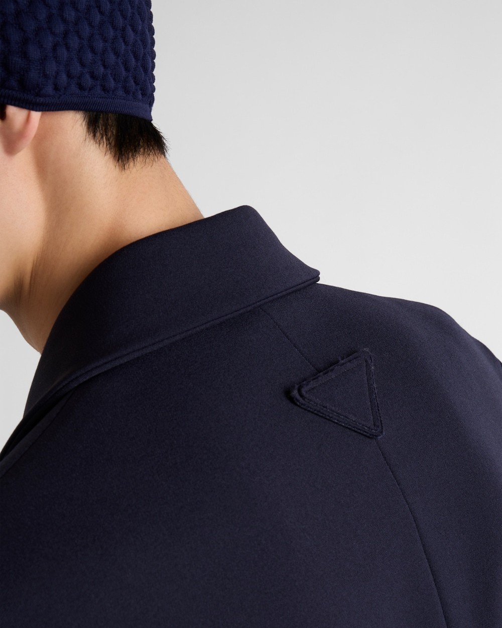 Prada Men's Stretch Wool Blazer In Blue