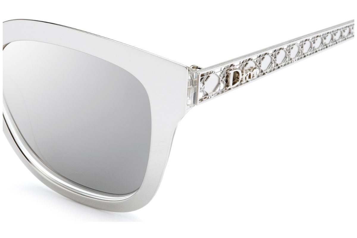 Dior Logo Sunglasses In White