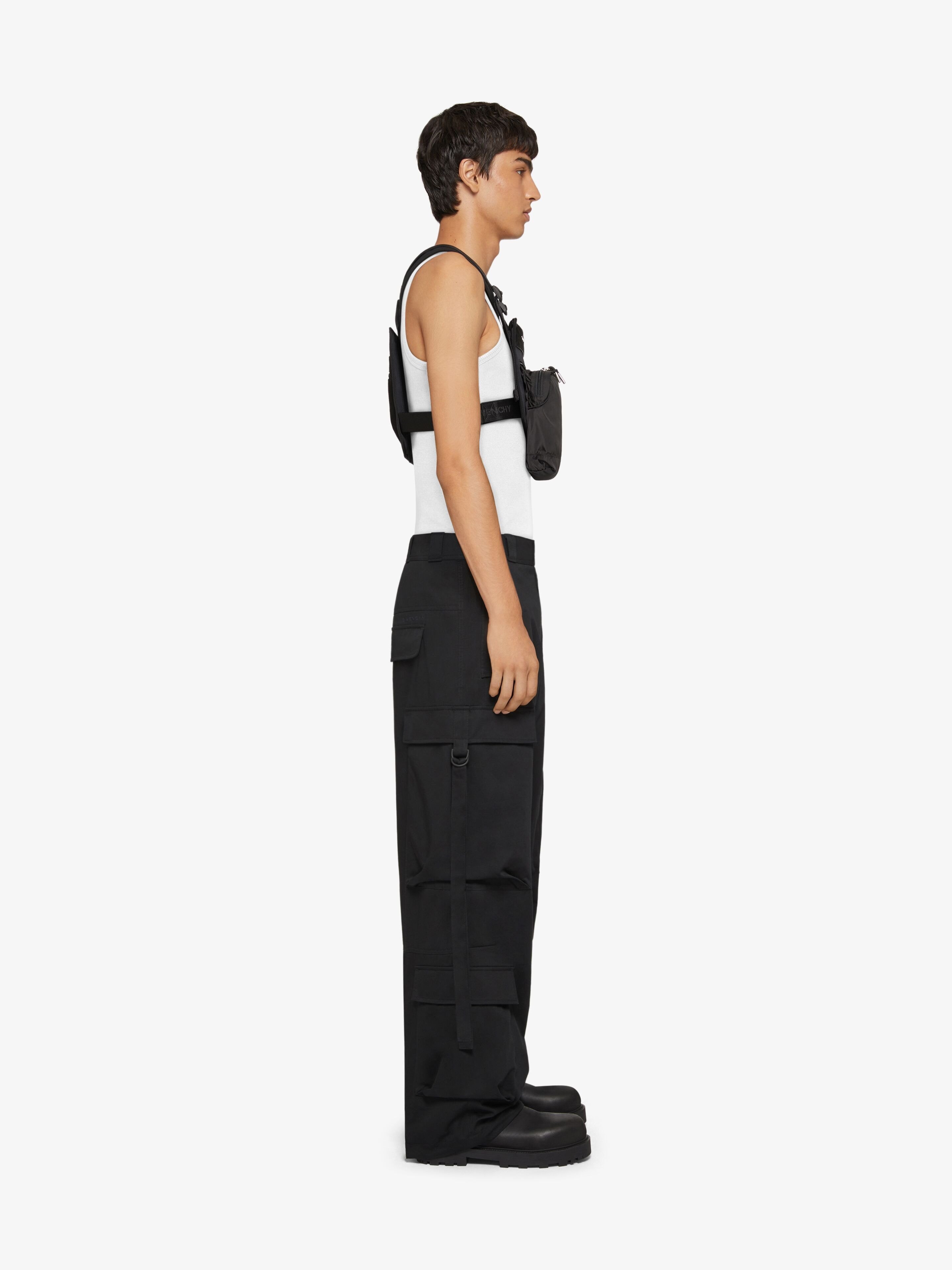 Givenchy Extra Slim Fit Tank Top In Cotton In White