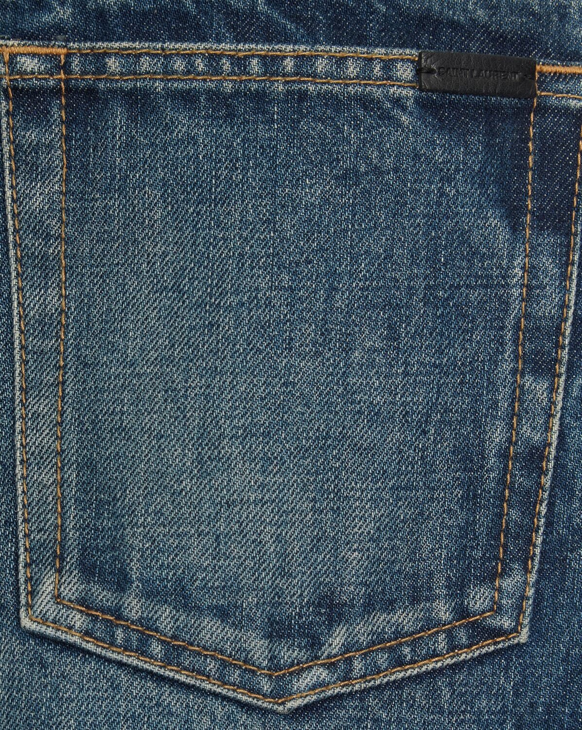 SAINT LAURENT CLYDE JEANS IN AUGUST BLUE DENIM