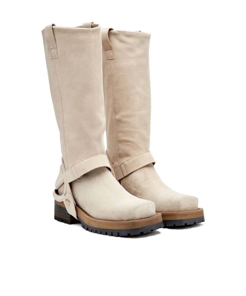 Diesel D-texan 2in2 Ch Boots In Nude