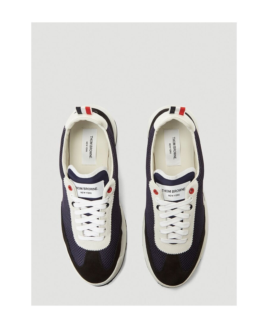 Thom Browne Tech Runner Sneakers In Black
