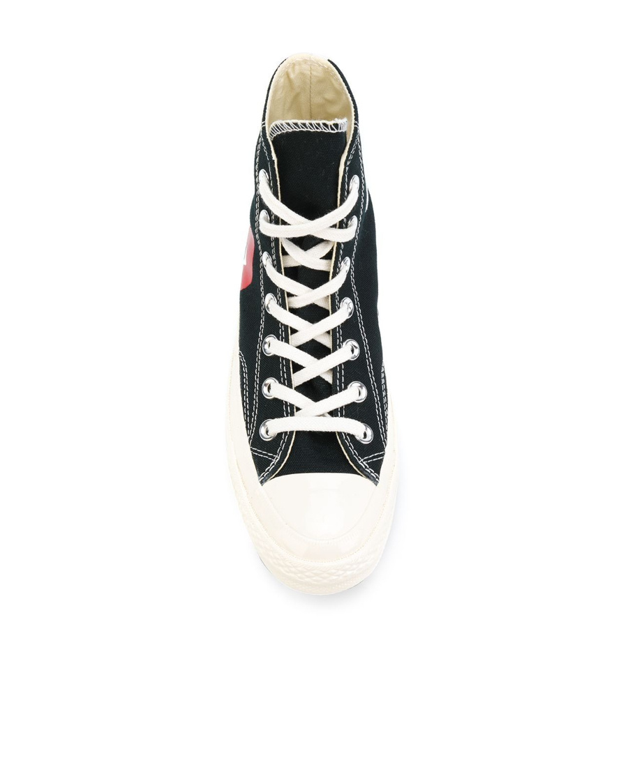 Comme Des Garçons Play Chuck 70 High-top Sneakers In Black