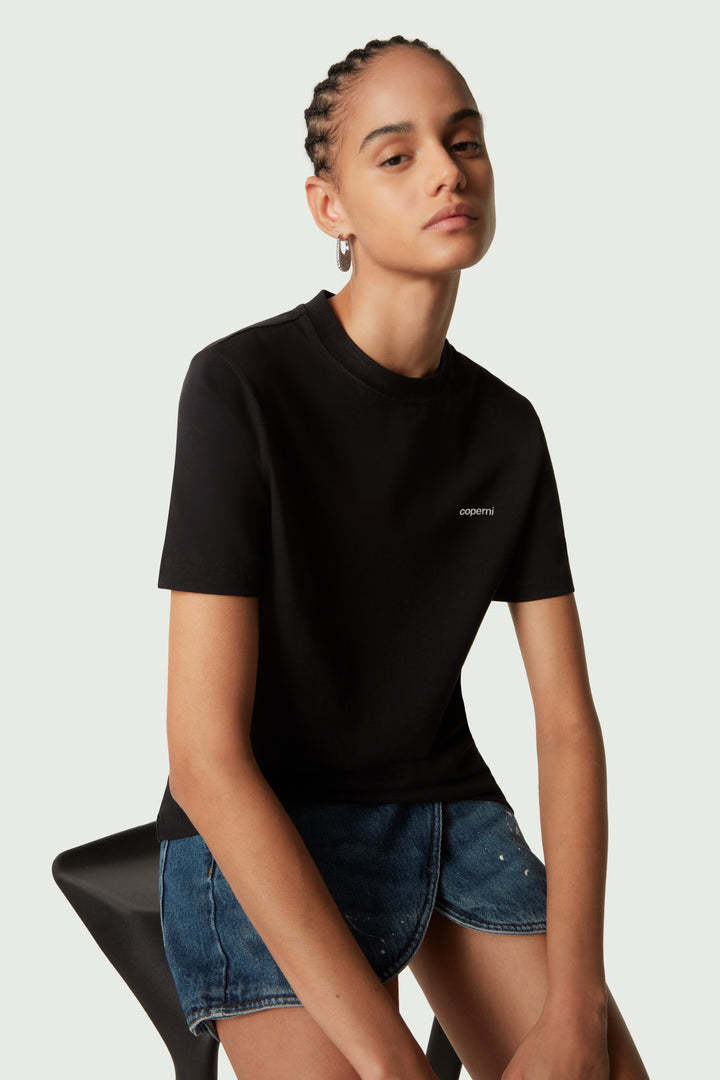 Coperni Short-sleeved T-shirt In Black