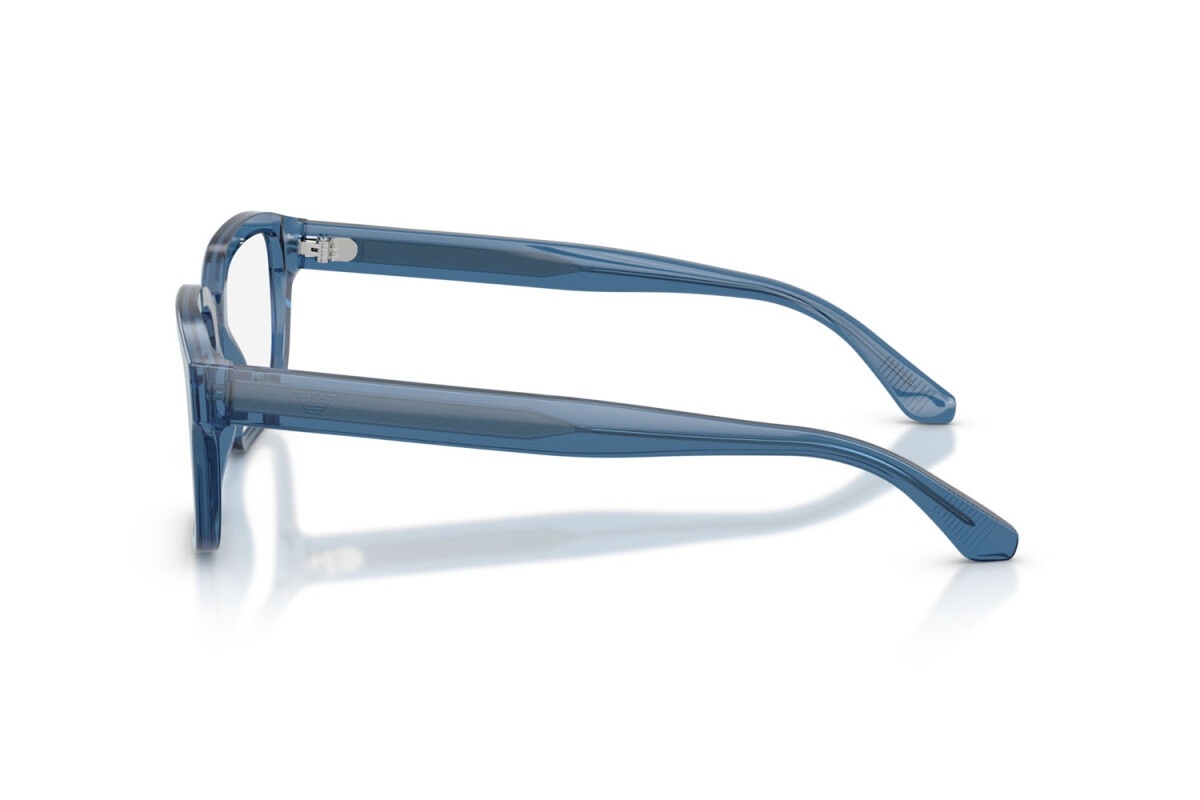 Emporio Armani Full Frame Plain Mirror In Blue