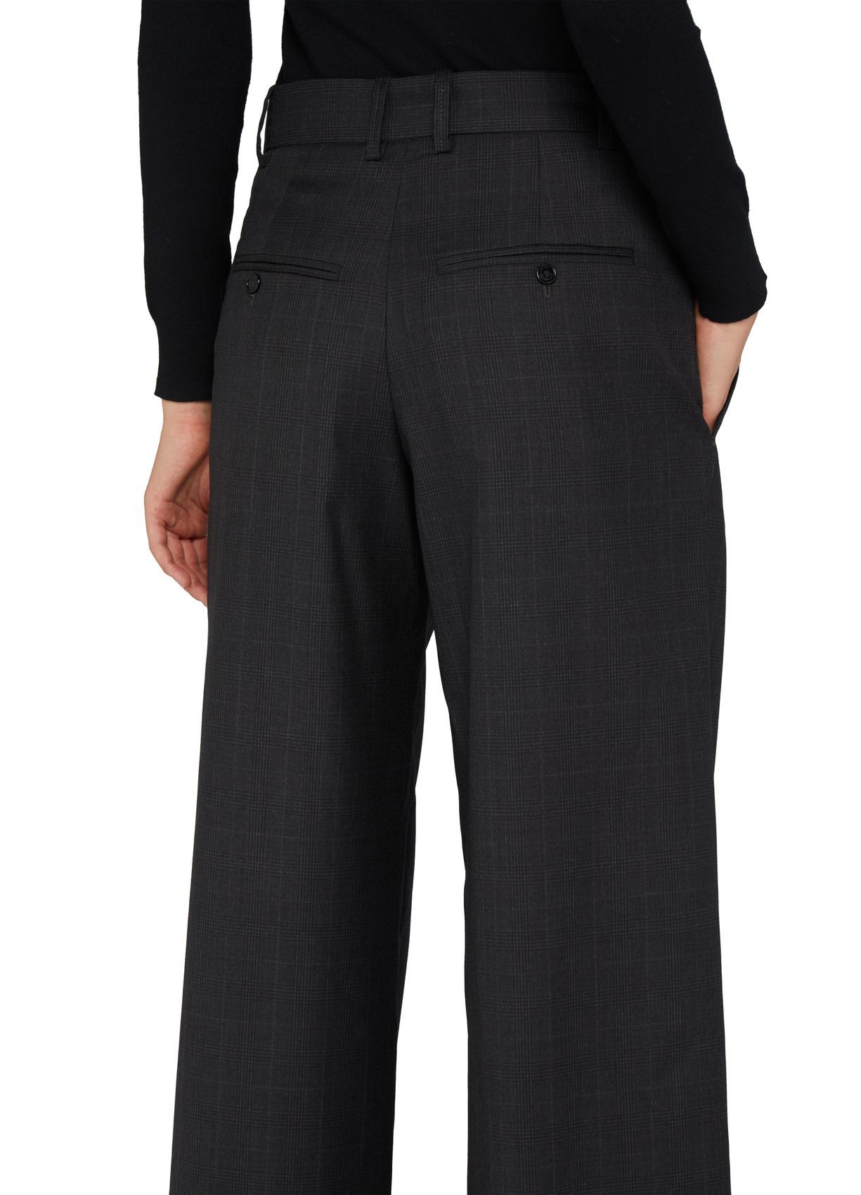 Isabel Marant Belt Loops Slacks In Black