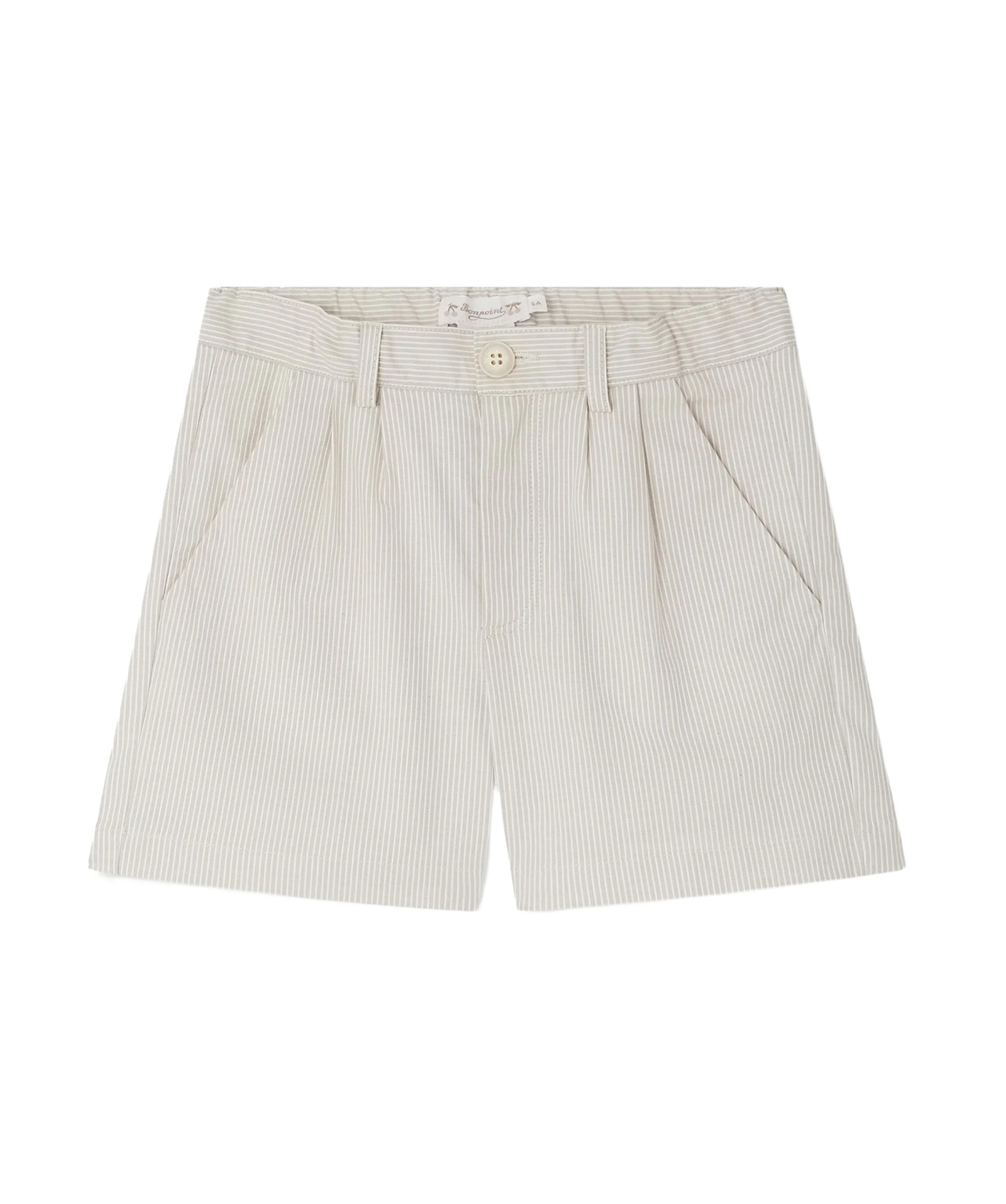 Bonpoint Belt-loop Shorts In White