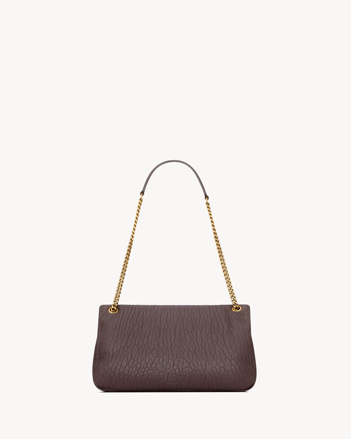 Saint Laurent Calypso Medium Shoulder Bag In Brown