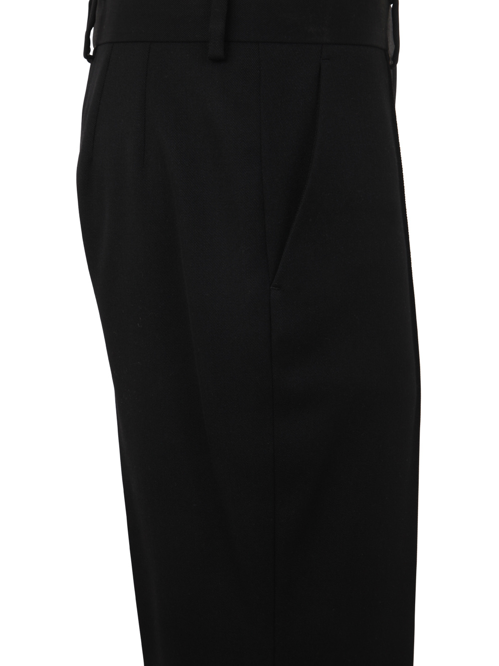 Lanvin Men's Tuxedo Cigarette Trousers In Black