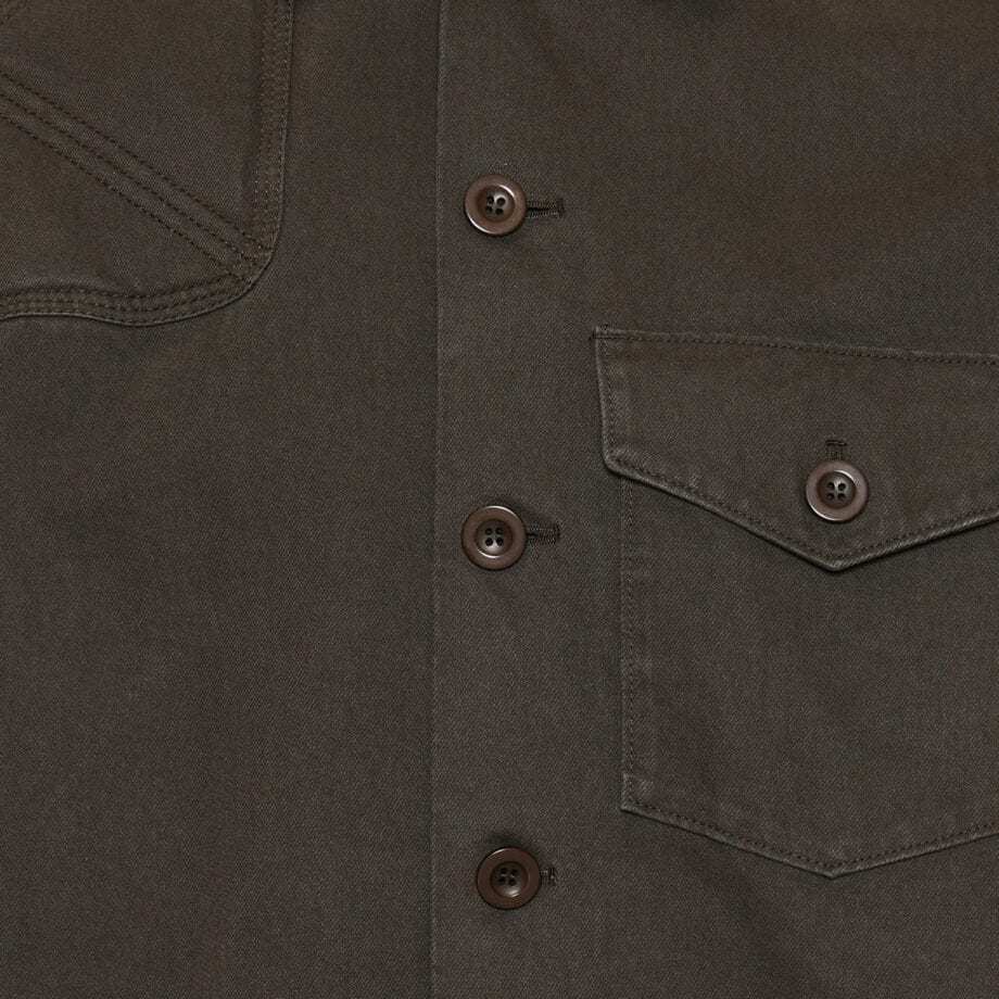 Burberry Panelled Cotton Shirt In Brown