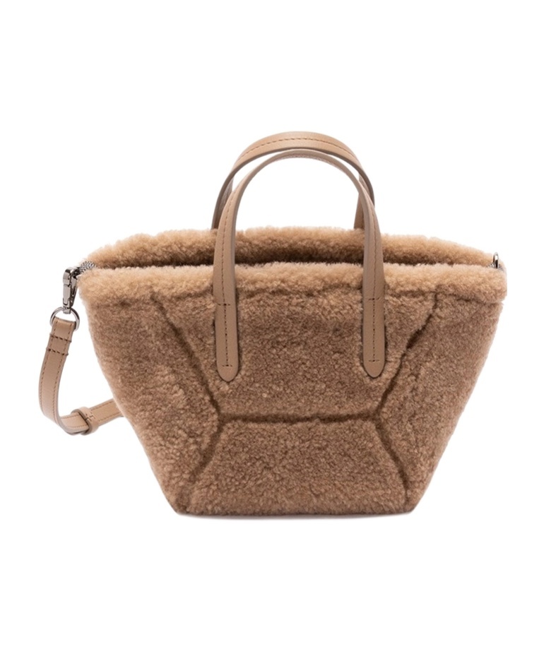 Brunello Cucinelli Duo Shoulder Bag In Brown