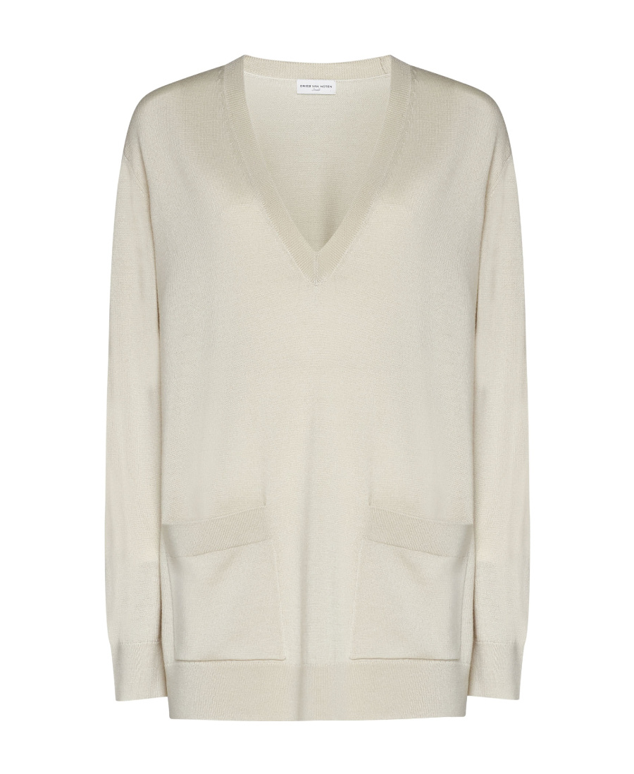 Dries Van Noten V In White