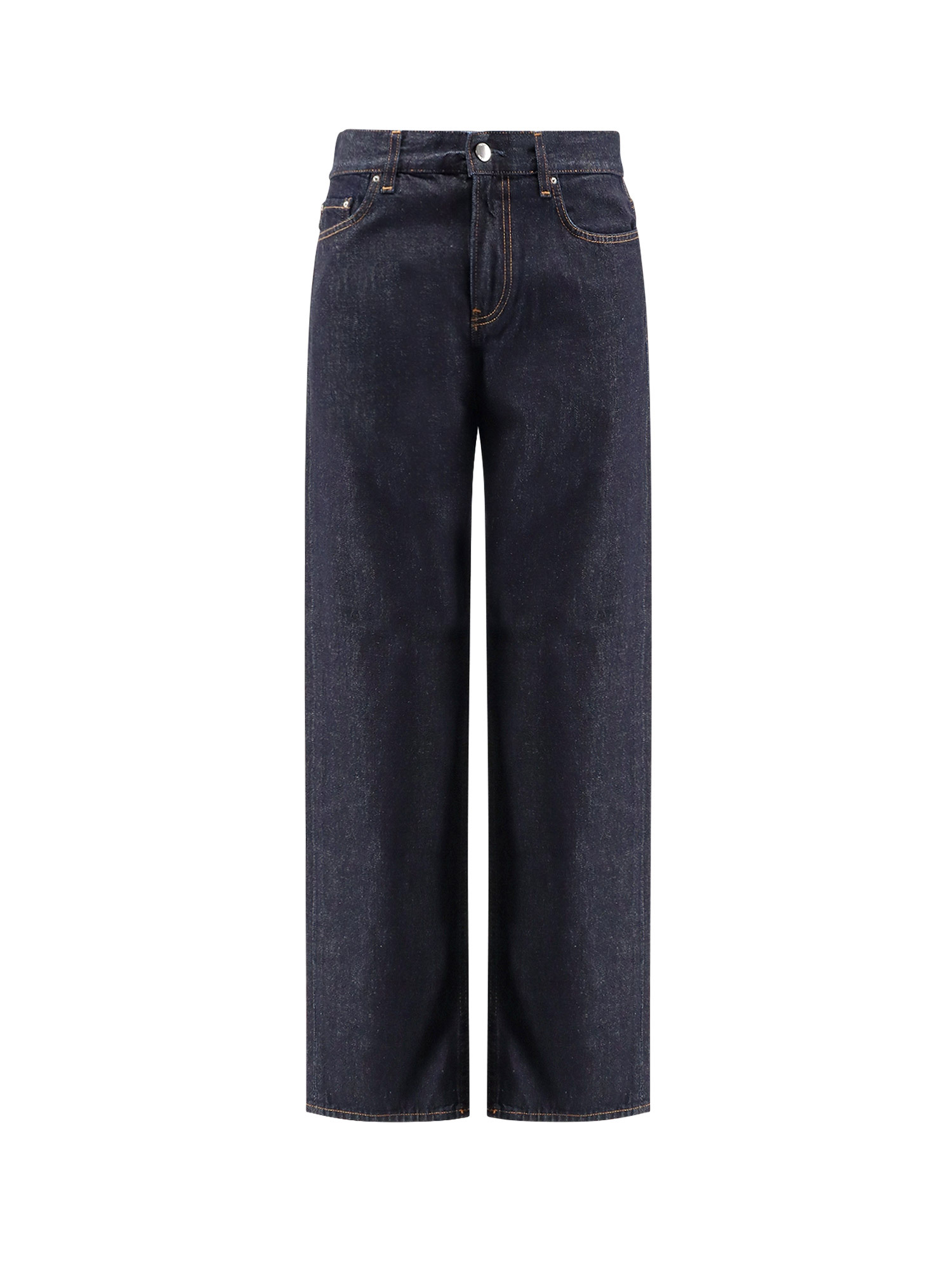Totême Straight-leg Jeans In Denim In Black