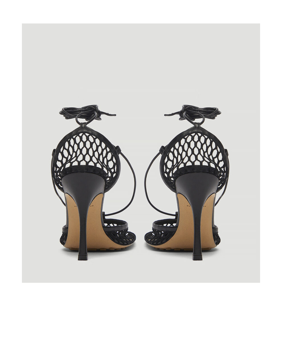 Bottega Veneta Stretch Mesh Pumps In Black