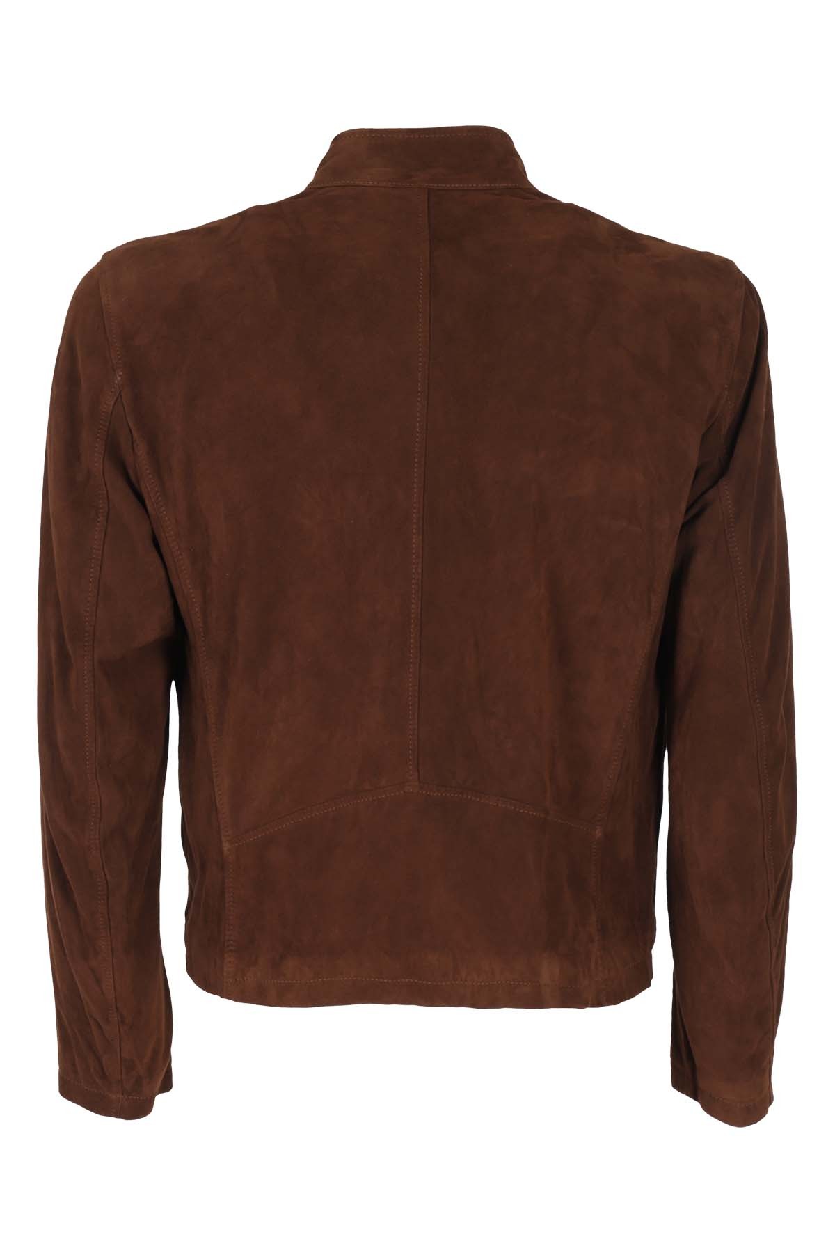 Stewart Pocket-inserting Casual Jacket In Red
