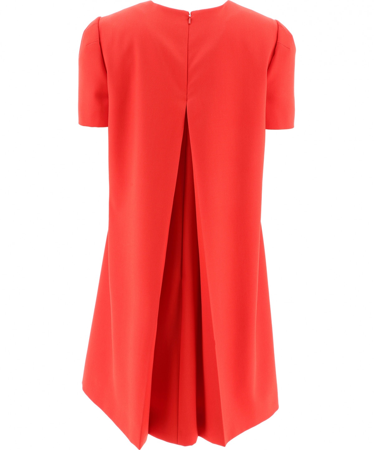 Alexander Mcqueen Women's Dress With Cape In Red