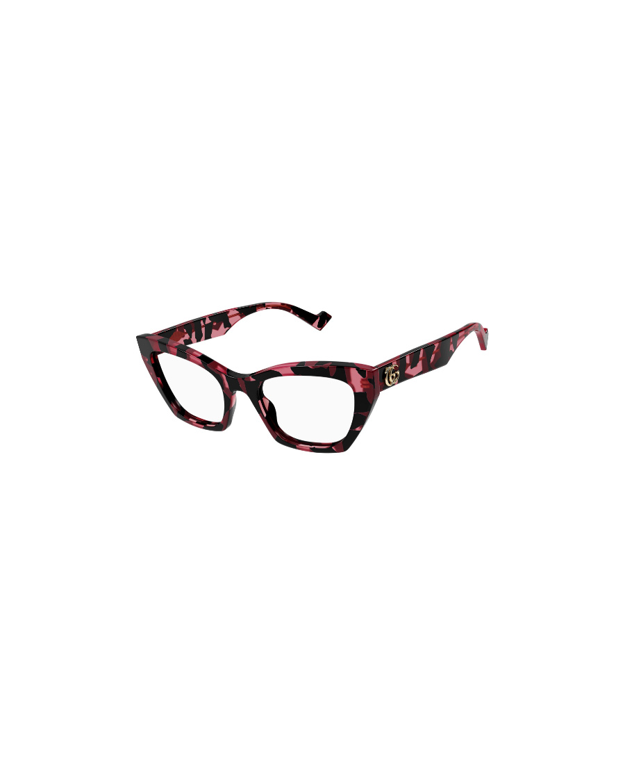 Gucci Logo-plaque Cat-eye-frame Glasses In Black