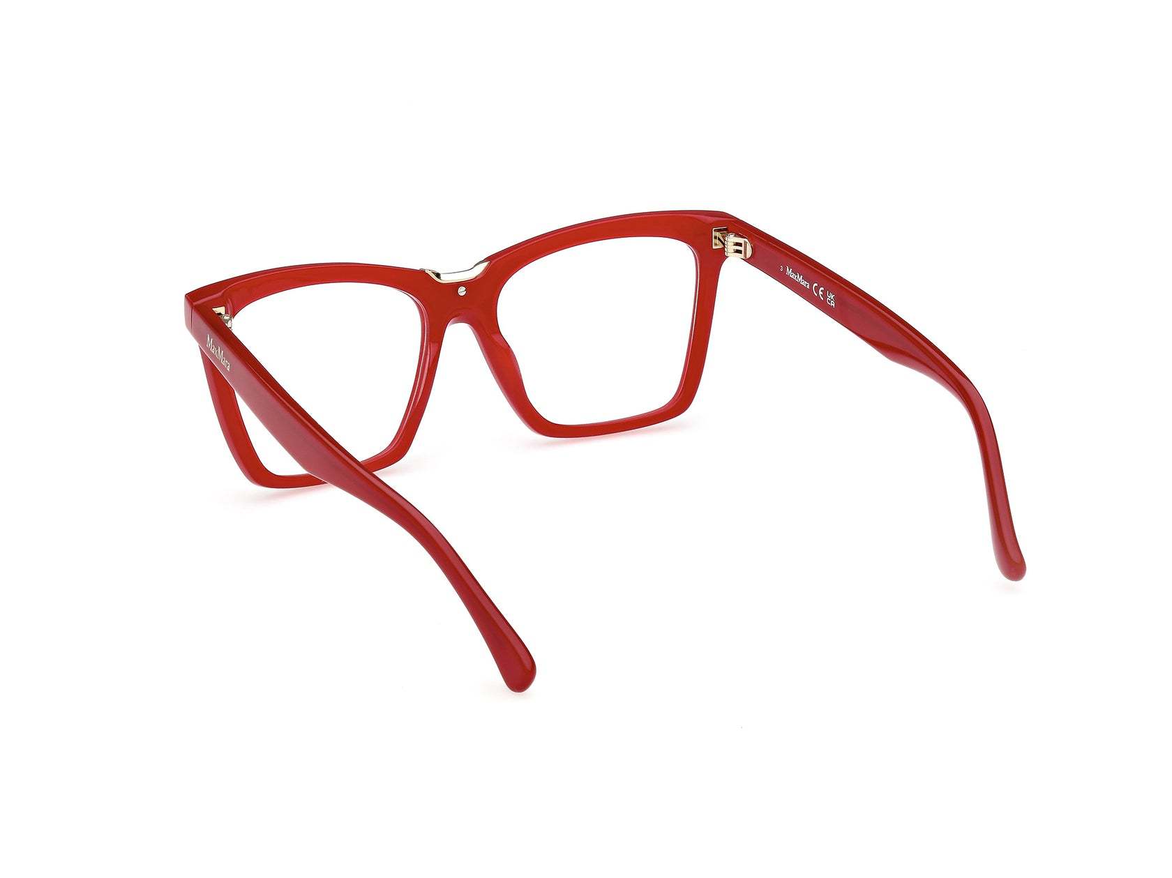 Max Mara Full Frame Plain Mirror In Red