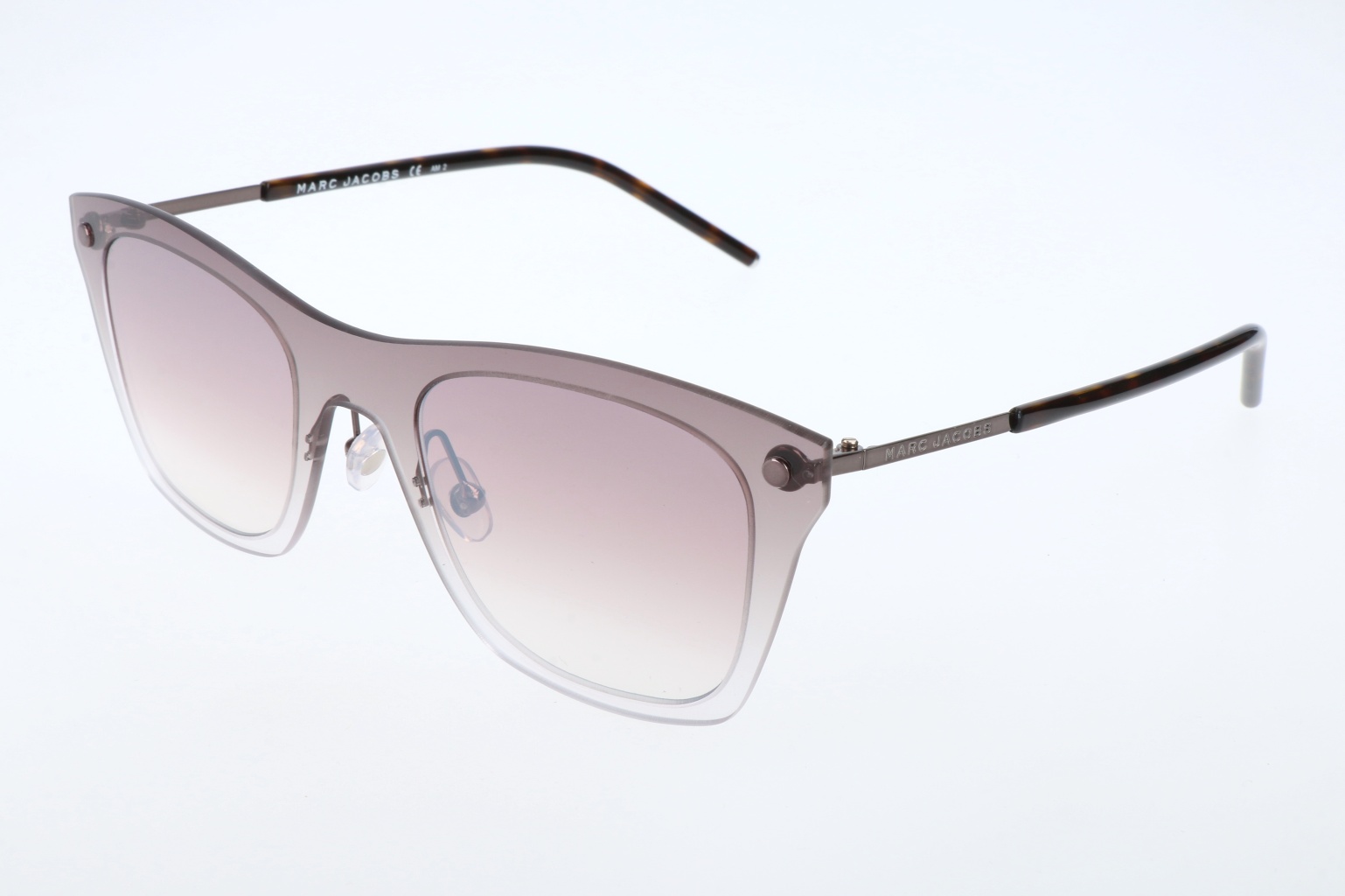 Marc Jacobs Eyewear Square Frame Sunglasses In White