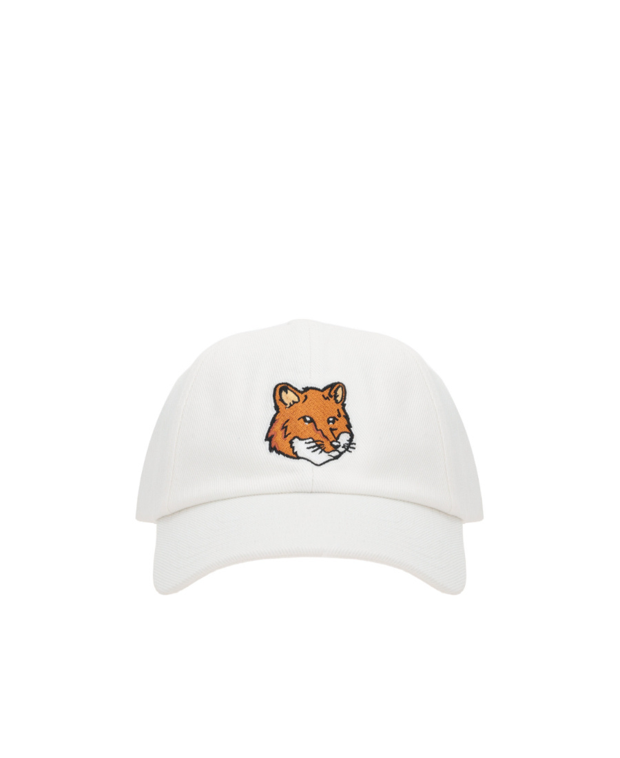 MAISON KITSUNÉ BOLD FOX COTTON BASEBALL CAP 