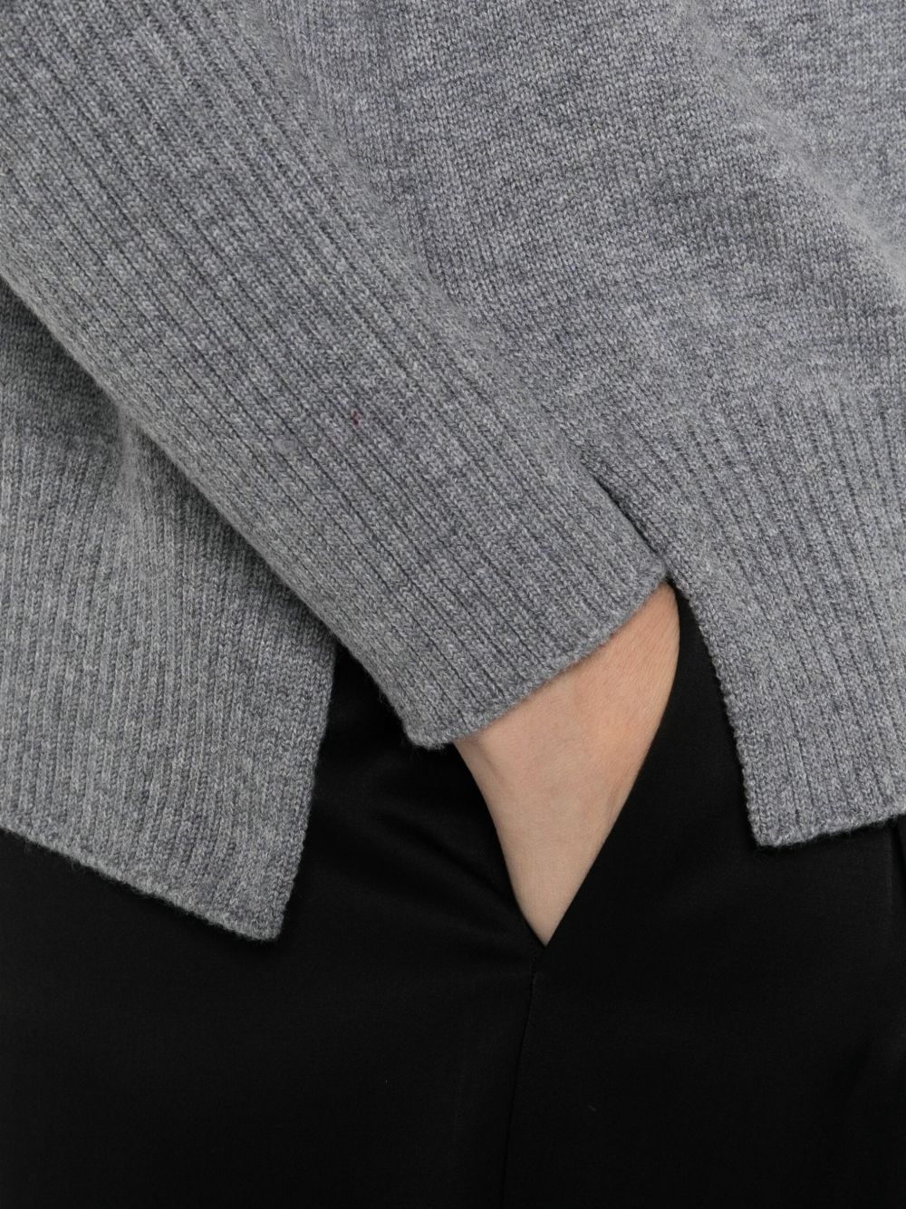 Baserange Crew Neck Sweater In Gray