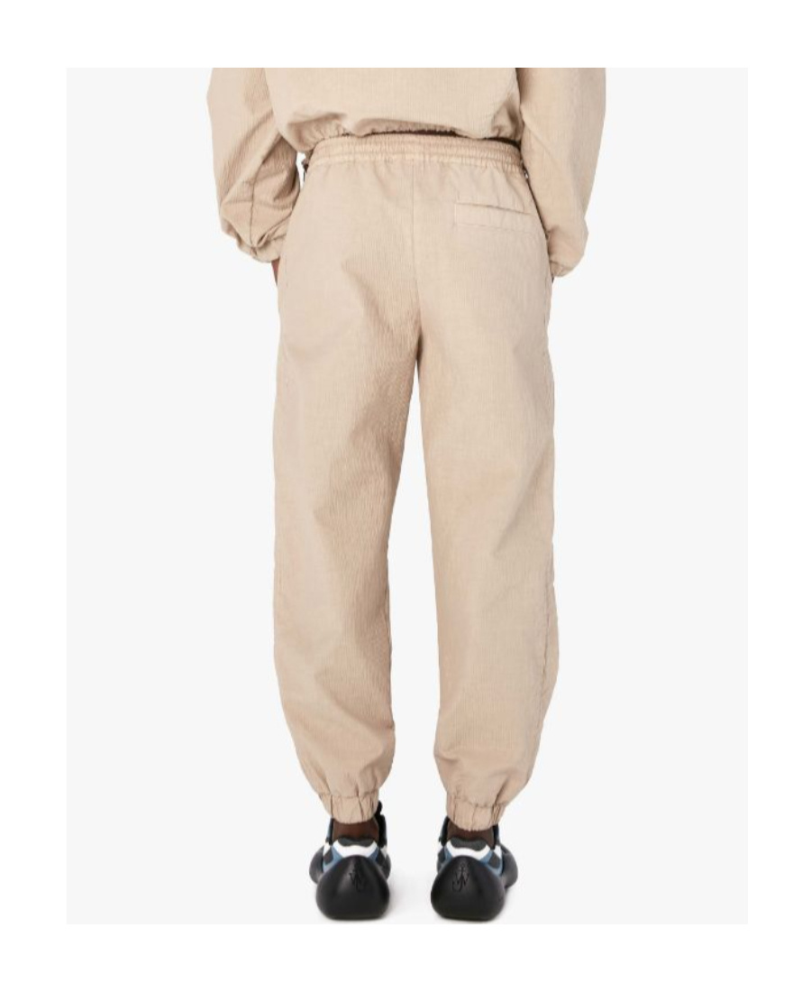 Jw Anderson Tapered-leg Track Pants In Nude