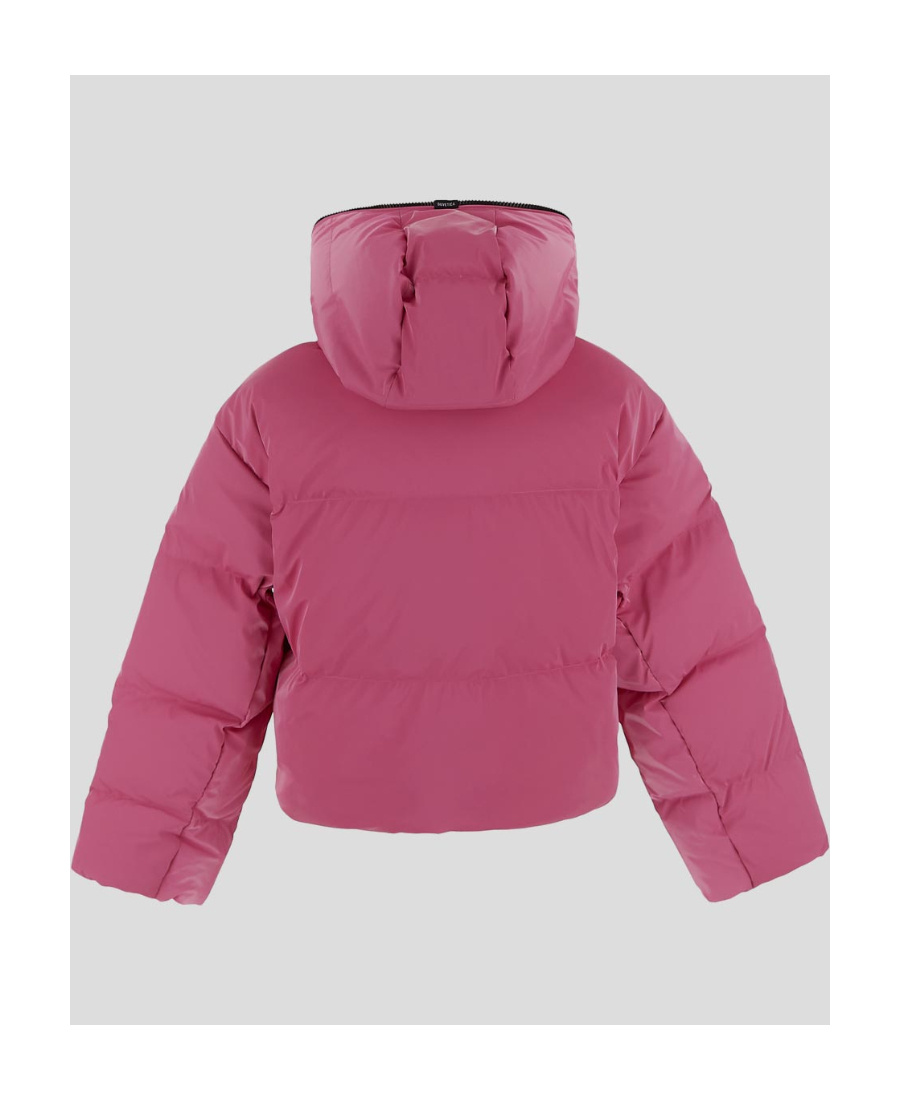 Duvetica Hooded Cotton-padded Suit In Pink