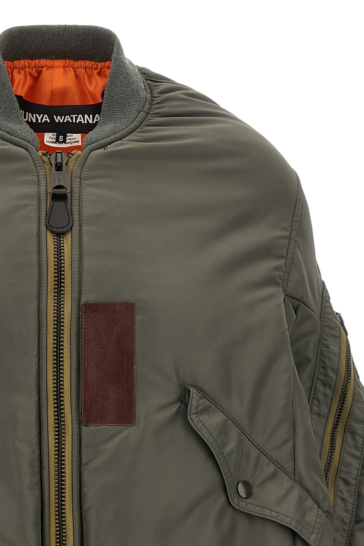 Junya Watanabe Zippered Casual Jacket In Green