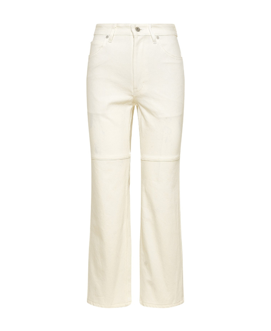 JIL SANDER CROPPED STRAIGHT-LEG JEANS 