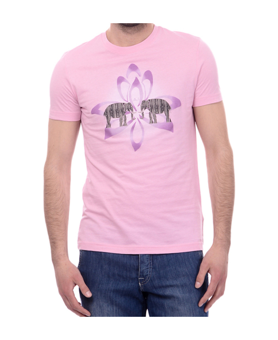ARMANI JEANS LOGO DETAILS T-SHIRT