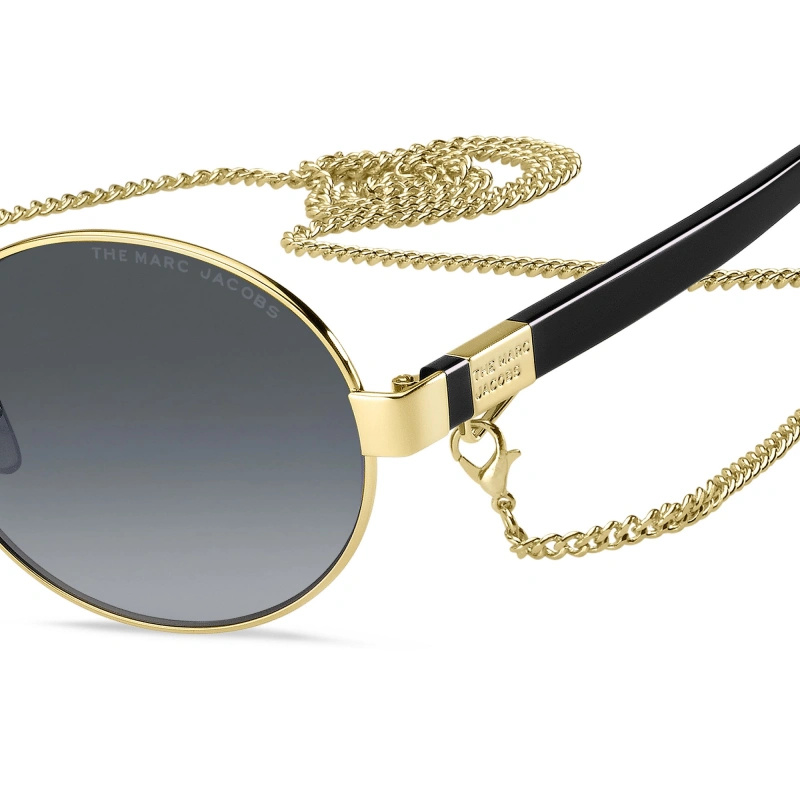 Marc Jacobs Chain Sunglasses In Gray