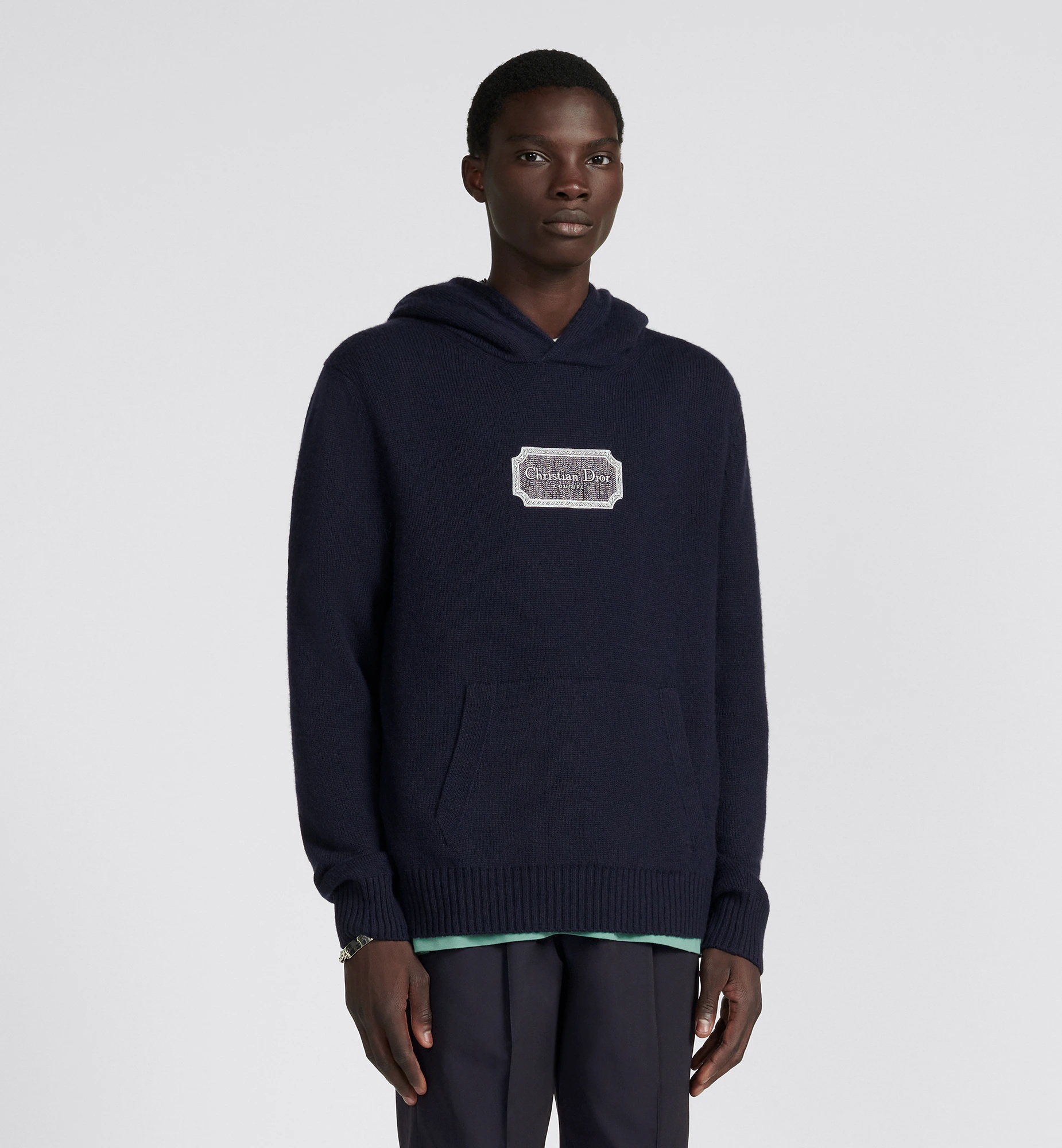 Dior Christian  Couture Hoodie In Black