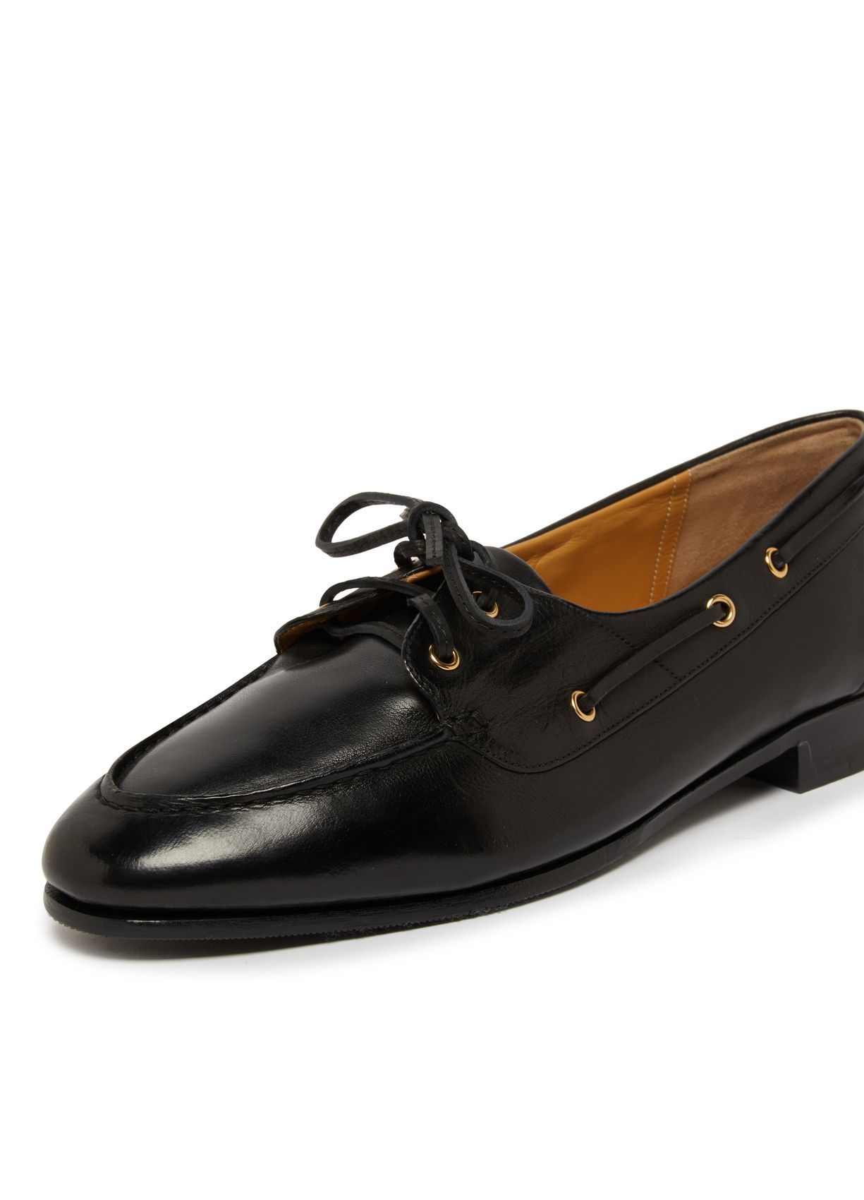Shop Bally Round Toe Casual Shoes In Black