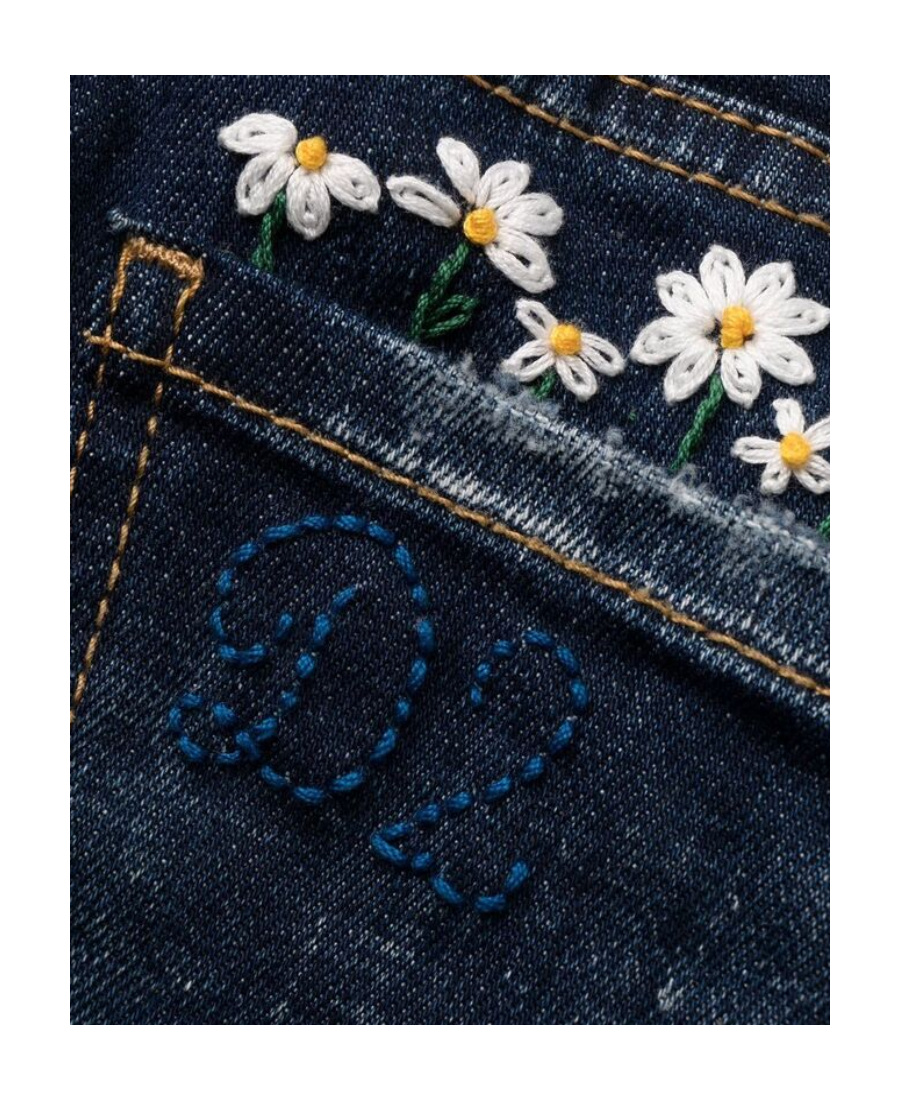 Shop Dsquared2 Straight-leg Jeans In Blue
