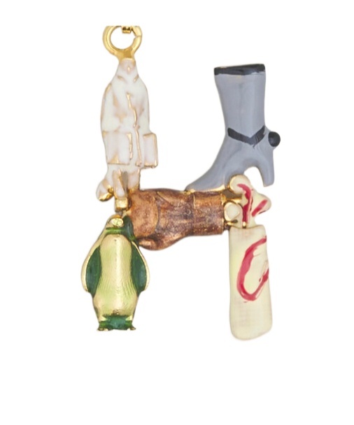 Marni Alphabet 'h' Charm