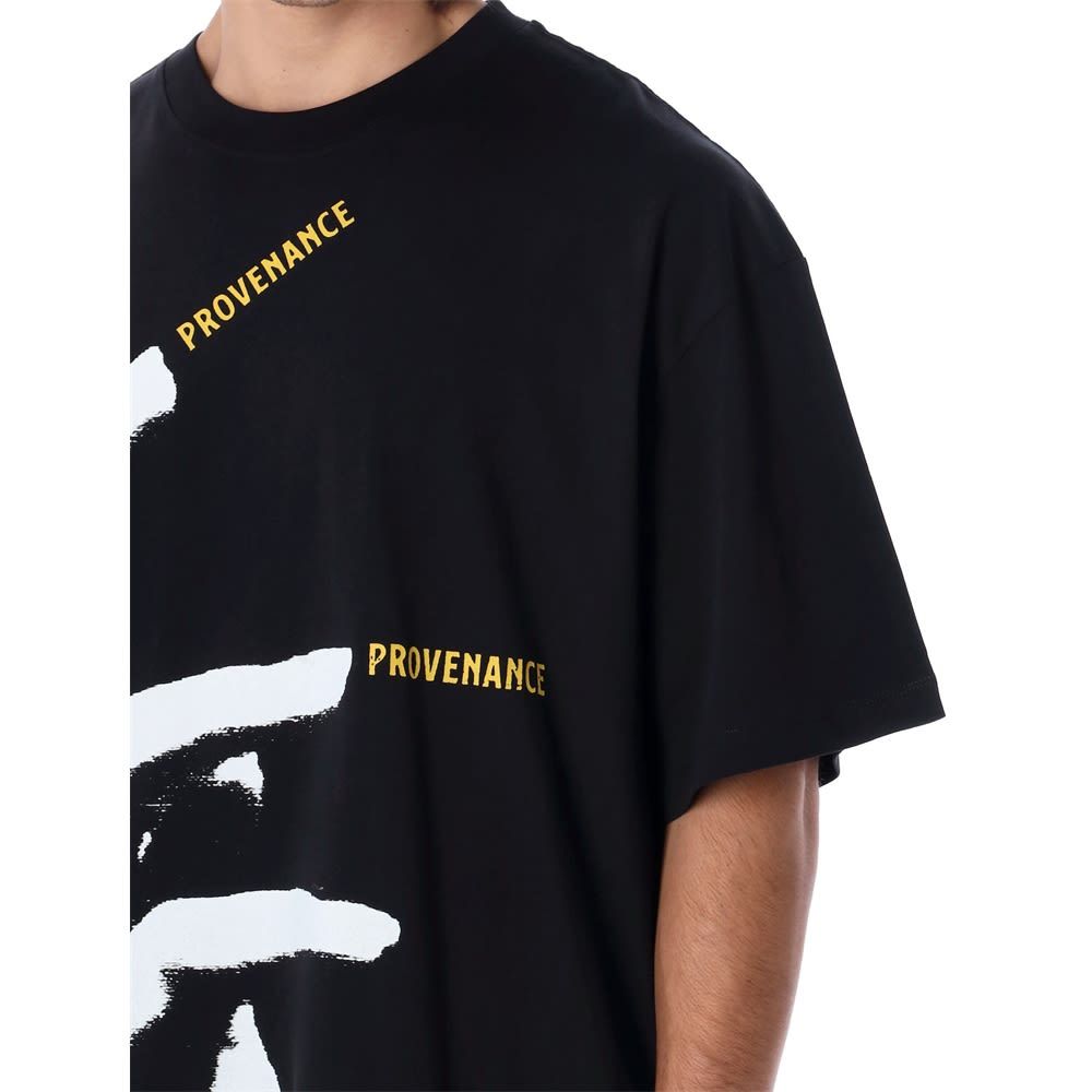 Raf Simons Graphic-print T-shirt In Black