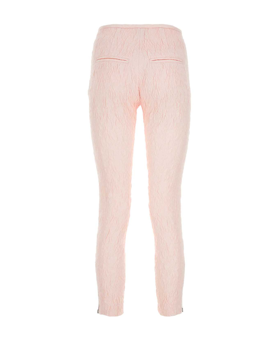 Isabel Marant Polyester Blend Pernel Pant With Textured Fabric In Nude